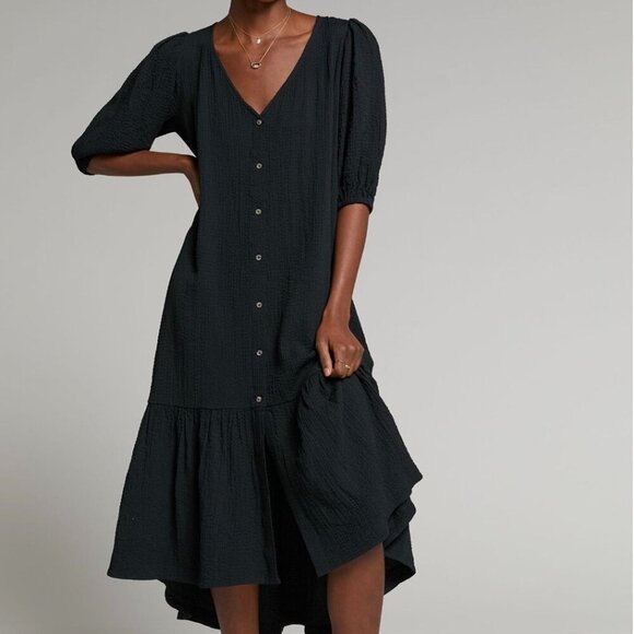 Anthropologie Dresses & Skirts - Anthropologie Maeve Tiered Scarletta Boho Dress - Large- EUC